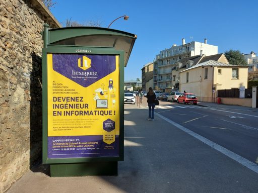JCDecaux affichage Bus